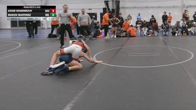 88 lbs Round 2 (6 Team) - Mason Martinez, Brawler Elite vs Adam Hagenbuch, Revival 2