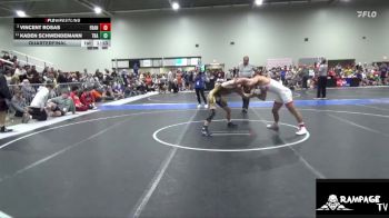 138 lbs Quarterfinal - Vincent Rosas, Maize vs Kaden Schwendemann, Trailblazer