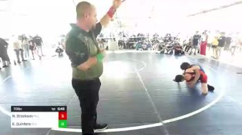 113 lbs Consi Of 8 #1 - Nicolas Brockson, Fallbrook vs Erik Quintero, So Cal Grappling