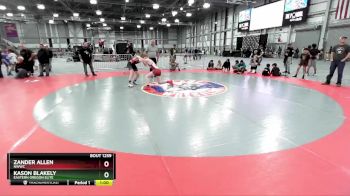 108 lbs Semifinal - Kason Blakely, Eastern Oregon Elite vs Zander Allen, NWWC