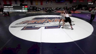 285 lbs Cons. Round 2 - Samuel Smith, Concordia Wisconsin vs Chris Gielow, Carthage College