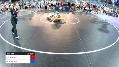 138 lbs Cons 8 #1 - John Alden, NE vs Layne Kleimann, UT