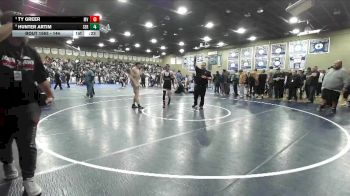 144 lbs Cons. Round 9 - Ty Greer, Murrieta Valley vs Hunter Artim, Servite