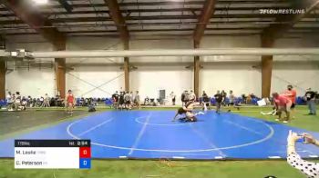 170 lbs Consolation - Matt Leslie, Cordoba Trained vs Christofer Peterson, Rv