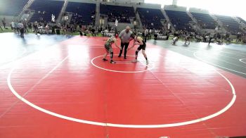 156 lbs Rr Rnd 3 - Kelan Stever, San Clemente vs Isabella Huber, Dominate WC