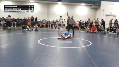 90 lbs Consolation - Preston Dorn, PA vs Raymond Catapano, NY