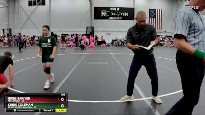 165 lbs Round 6 (8 Team) - Carsten Reist, North Hunterdon WC vs William Etu, Clinic Wrestling