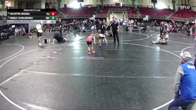 65 lbs Cons. Round 6 - Scottie Mosel, Plainview vs Emily Chelewski, Seward Wrestling Club