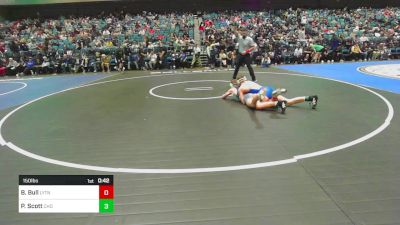 150 lbs Consi Of 32 #1 - Bridger Bull, Layton vs Preston Scott, Choctaw