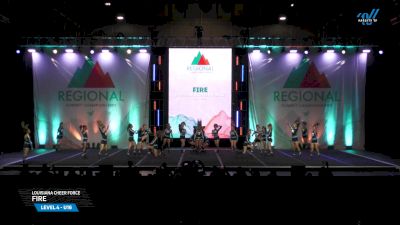Louisiana Cheer Force - Fire [2025 L4 - U16 Day 1] 2025 The Southwest Regional Summit