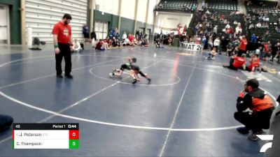 46 lbs 3rd Place Match - Jaxon Peterson, 2TG vs Colt Thompson, Nebraska Elite