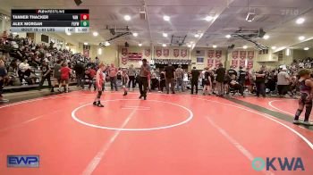 61 lbs Quarterfinal - Tanner Thacker, Van Buren Matdawgs vs Alex Morgan, Fort Gibson Youth Wrestling