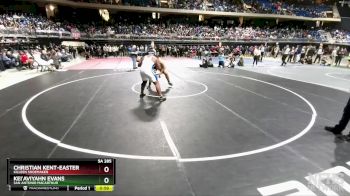 5A 285 lbs 5th Place Match - Kei`Aviyahn Evans, San Antonio MacArthur vs Christian Kent-Easter, Killeen Shoemaker