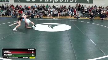 150 lbs Semifinal - Max Bell, James Clemens HS vs Jj Ake, Scottsboro