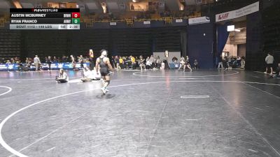 149 lbs Round Of 32 - Austin McBurney, Brown University vs Ryan Franco, Army