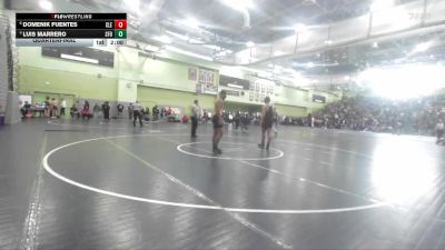 157 lbs Quarterfinal - Luis Marrero, SAN FERNANDO vs Domenik Fuentes, Cleveland