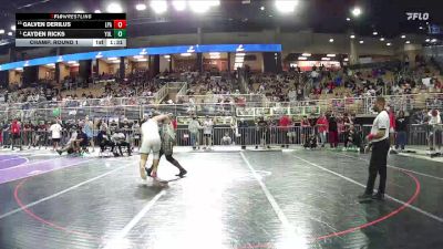 285 1A Champ. Round 1 - Cayden Ricks, Yulee vs Galven Derilus, Lincoln Park Academy