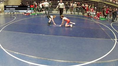 64 lbs 1st Place Match - Jag Obrien, Wasatch Wrestling Club vs Jagger Cowan, JWC