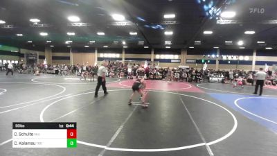 90 lbs Consi Of 4 - Conway Schulte, Valiant College Prep vs Chazeron Kalamau, Too Much Mana