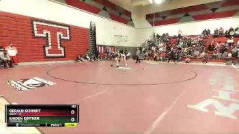 182 lbs Semis & 1st Wrestleback (8 Team) - Kaiden Kintner, Toppenish vs Gerald Schmidt, Selah