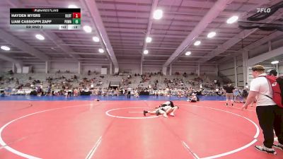 100 lbs Rr Rnd 2 - Hayden Myers, Dueling Bandits vs Liam Cassioppi Zapf, POWA