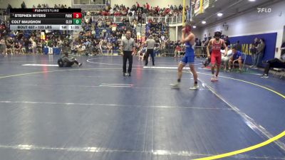 133 lbs R-16 - Stephen Myers, Parkersburg-WV vs Colt Maughon, Cleveland-TN