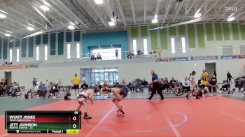 96 lbs Round 3 (6 Team) - Jett Johnson, Misfits United vs Wyatt Jones, Team Barracuda