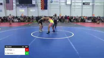 172 lbs Quarterfinal - Anthony Ortega, Swamp Monsters vs Daniel Serrano, Atc