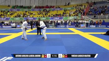 Vinícius Cardozo Martins vs Antonio Aurileno Almeida Amorim 2025 Brasileiro Jiu-Jitsu IBJJF