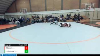 138 lbs Cons. Round 3 - Adam Solomon, Reedsport vs Tanner Seidel, Glendale