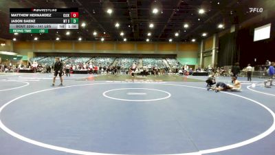 141 lbs Consi Of 16 #2 - Matthew Hernandez, Clackamas vs Jason Saenz, Mt Sac
