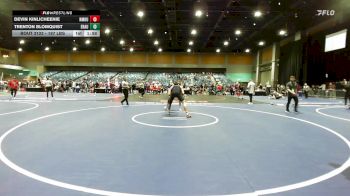 197 lbs Round Of 32 - Devin Kinlicheenie, New Mexico Highlands vs Trenton Blomquist, Embry-Riddle