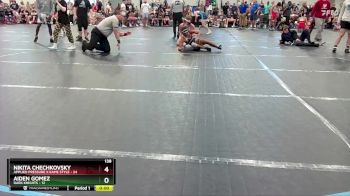 138 lbs Round 3 (6 Team) - Nikita Chechkovsky, Applied Pressure X Kame Style vs Aiden Gomez, Dark Knights