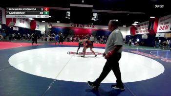 157 lbs Semifinal - Alexander Sotomayor, Temecula Valley vs Gavin Meraw, Aliso Niguel