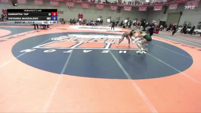 117 A Champ. Round 1 - Samantha Yap, Sacred Heart vs Zhivanna Magdaleno, Northern Michigan