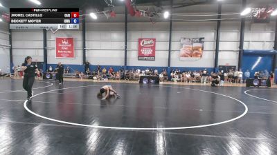 84 lbs Jhorel Castillo, California Silver vs Beckett Moyer, Iowa