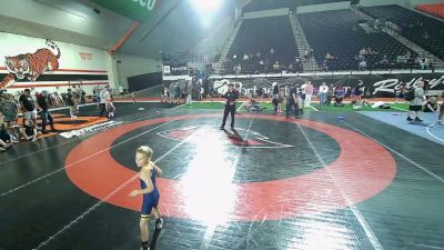 45 lbs Champ. Round 3 - Raxtin Turner, Utah vs Daxton Polis, Alaska