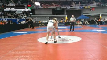 7A 175 lbs Semifinal - Drew Adams, Thompson HS vs Shane Smith, Huntsville