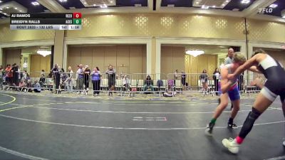 132 lbs Round Of 16 - AJ Ramos, Rezults Wr Ac vs Breidyn Ralls, Aces Wr Ac