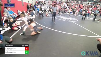 55 lbs Semifinal - Legend Bigheart, Sperry Wrestling Club vs Hank Deckard, Raw Wrestling Club