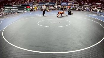 D 1 138 lbs Cons. Round 2 - Jonah Pellegrin, Terrebonne vs Miguel Andrusia, Sulphur