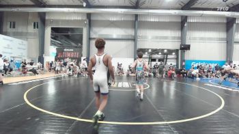 123 lbs Rr Rnd 2 - Jekai Sedgwick, NC United - BHS vs Grady Erlandson, Michigan Premier Red - BHS