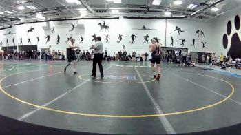 133 lbs Champ. Round 2 - Jackson Blum, Unattached vs Kaden Lapaugh, Unattached