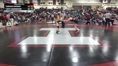 170 lbs Cons. Round 2 - Onyx VanderHorn, Cedar Rapids Kennedy vs Addison Bowman, Prairie, Cedar Rapids