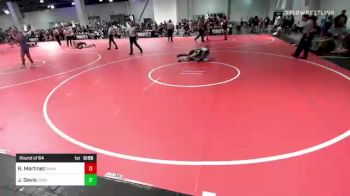 138 lbs Round Of 64 - Raul James Martinez, Snake Pit WC vs Jason Davis, Corvallis WC