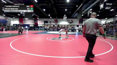 113 lbs Champ. Round 1 - Oscar Mercado, Montclair vs Jayden Castillo, West Covina