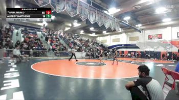 100 lbs Champ. Round 1 - Sara Merlo, Westminster vs Audrey Matthews, Vista Murrieta