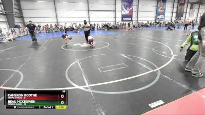 56 lbs Rd# 5- 3:45pm Friday Final Pool - Cameron Boothe, Terps XPress vs Beau Mckeowen, Minion Black