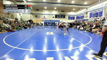 175 lbs 1st Place Match - Carson Hudson, Las Lomas vs Mateo Galarce, Albany