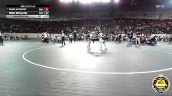 G5A-190 lbs Quarterfinal - Torri Dobbins, Skiatook-Girls vs Emily Mcdaniel, Little Axe-Girls